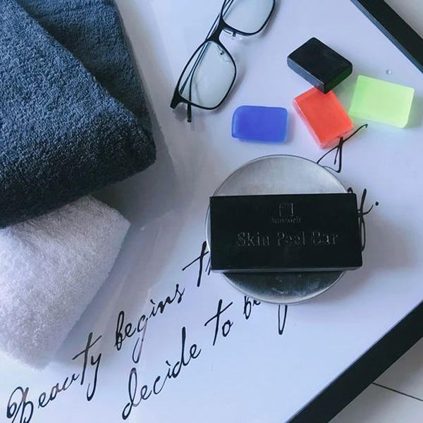 Sunsorit Skin Peel Bar Red Mini. Очищающее твердое мыло «Красное» Сансорит, 15 г