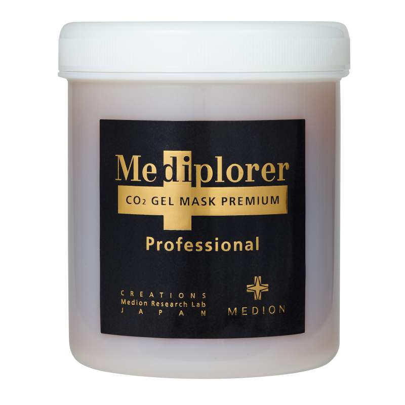 Mediplorer CO2 Gel Mask Premium PRO. Премиальная гелевая маска СО2 для лица Медиплорер (профессиональная), гель 750 г, порошок 1.9 г х 30 шт.
